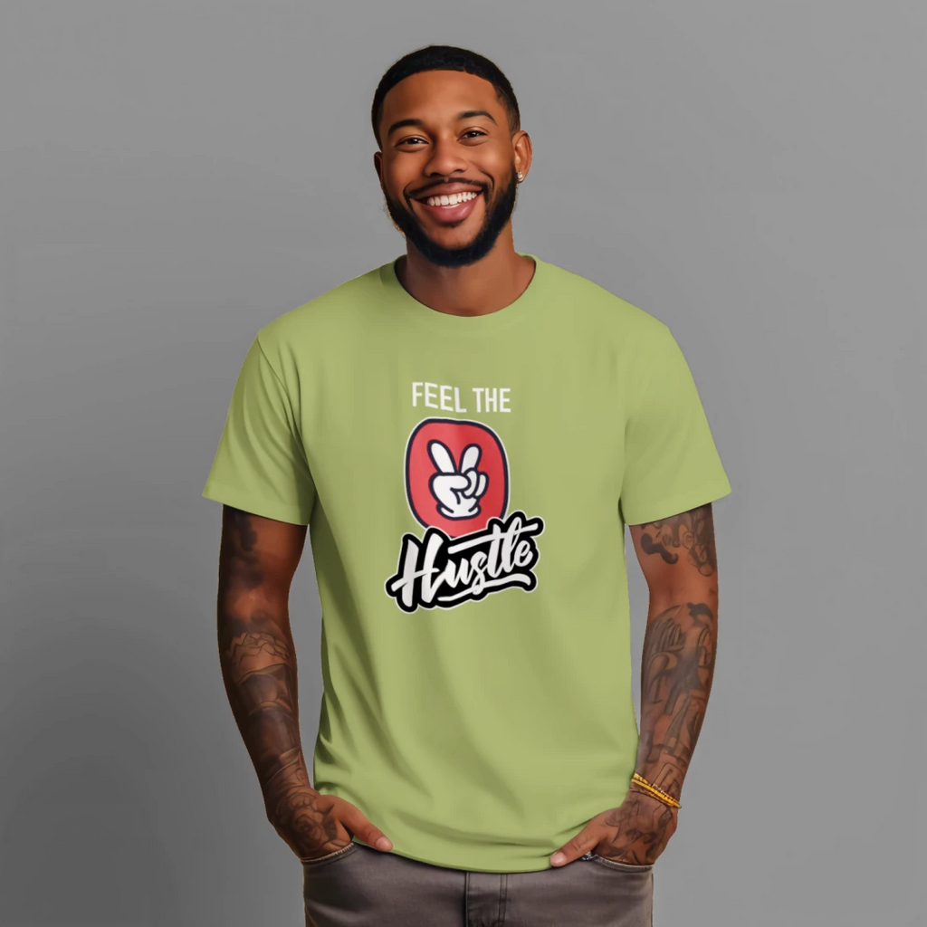 feel the hustle t-shirt