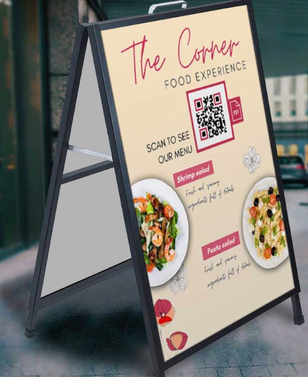 A-FRAME SIGN