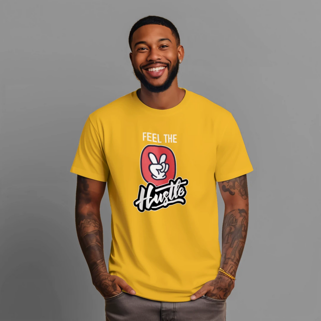 feel the hustle t-shirt